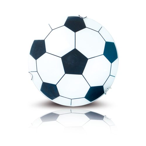 FOOTBALL BLACK Mennyezeti lámpa /gyerekszoba mennyezeti foci lámpa/