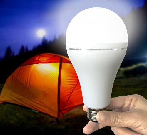 E-light® E27 LED Pánik izzó / 10 W / 6500 K / 800 lm / 230° / hideg fehér