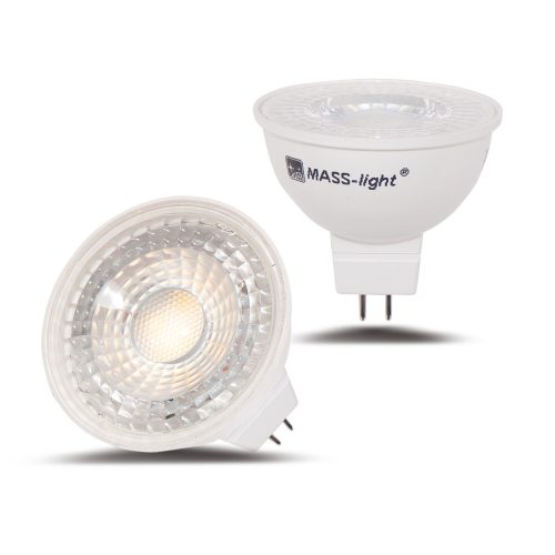 MASS-light®  LED spot / 6 W / 4000 Kelvin / 420 lm / GU5.3  / 110° / nappali fehér