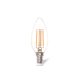 E-light® E14 LED izzó / 4 W / 2700 K / 360 lm / 210° / meleg fehér