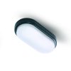IOWA BLACK OVAL Kültéri LED lámpa