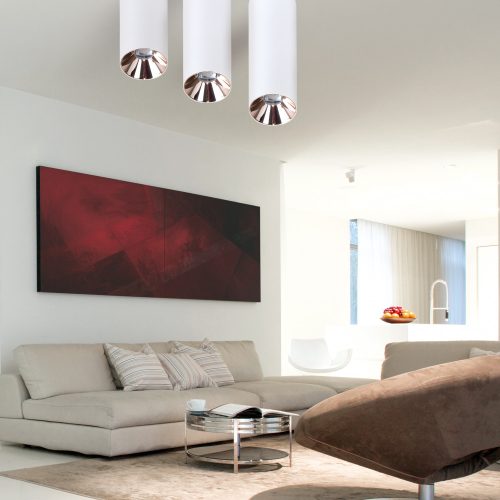 CAESAR WHITE LONG LED Függesztett lámpa