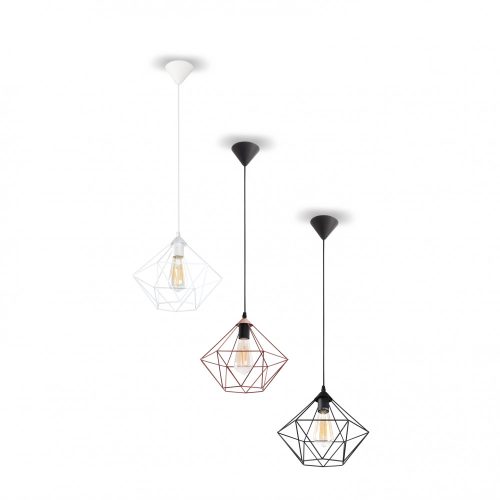 BLOOM BLACK Függesztett lámpa