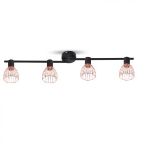 GENEVA FOUR BLACK Mennyezeti lámpa