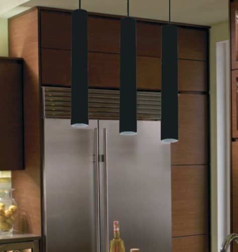 MEGAN SHORT BLACK Függesztett lámpa