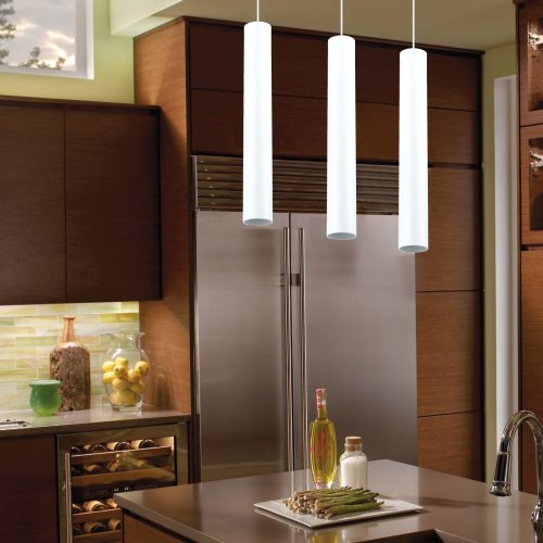 MEGAN LONG WHITE Függesztett lámpa