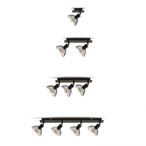 VALENCIA TWO BLACK Mennyezeti lámpa