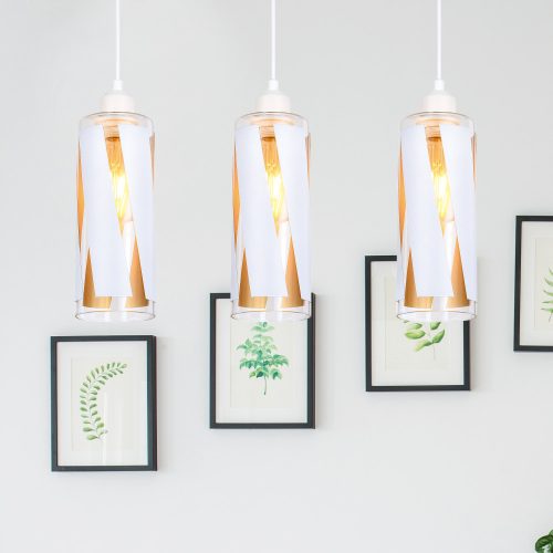 SANTA FEE TRIO WHITE Függesztett lámpa