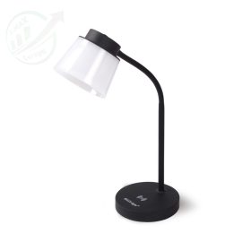   QUEEN LED Asztali lámpa beépített vezeték nélküli töltővel