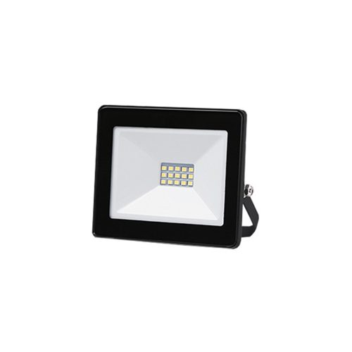 E-light® LED REFLEKTOR / 10 W / 6400 K / 800 lm / fekete / hideg fehér 