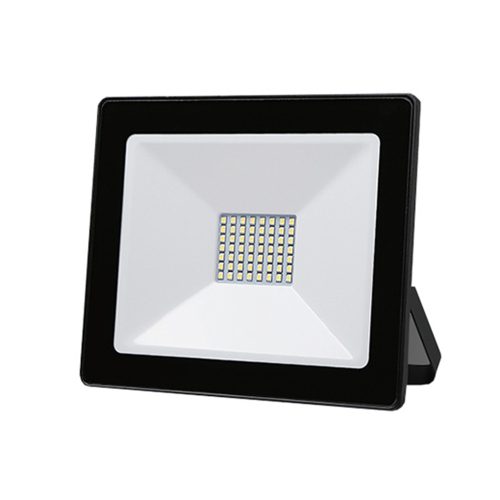 E-light® LED REFLEKTOR / 50 W / 6400 K / 4000 lm / fekete / hideg fehér 