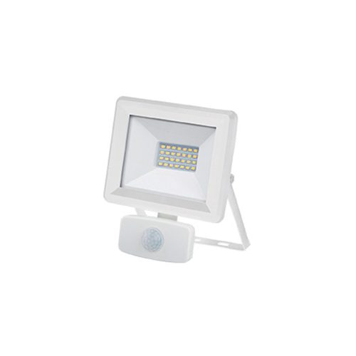 E-light® LED REFLEKTOR Mozgás érzékelővel / 20 W / 6400 K / 1600 lm / fehér / hideg fehér 