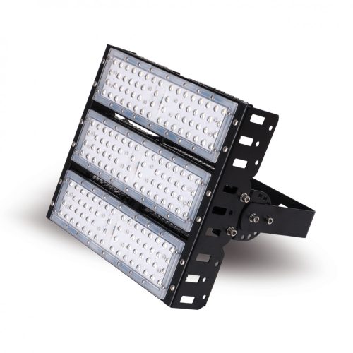 MASS-light® STADION LED REFLEKTOR / 150 W / 4000 K / 19000 lm / fekete / hideg fehér 