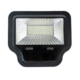   MASS-light® LED REFLEKTOR / 100 W / 6500 K / 8000 - 10000 lm / fekete / hideg fehér 
