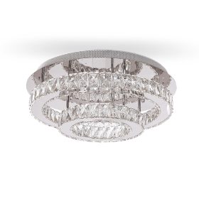 KYLIE DOUBLE Mennyezeti LED kristály lámpa