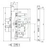 ABLOY EL460 92/45/24 elektromechanikus zár