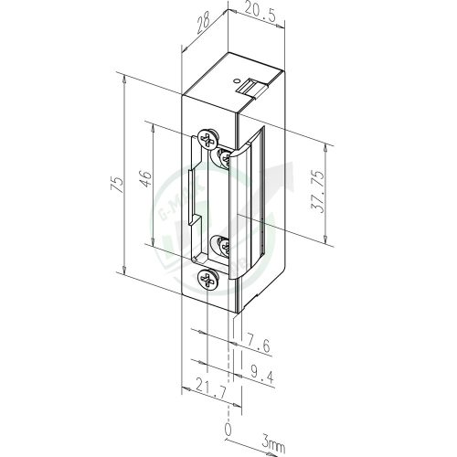 effeff 37-E91 mágneszár