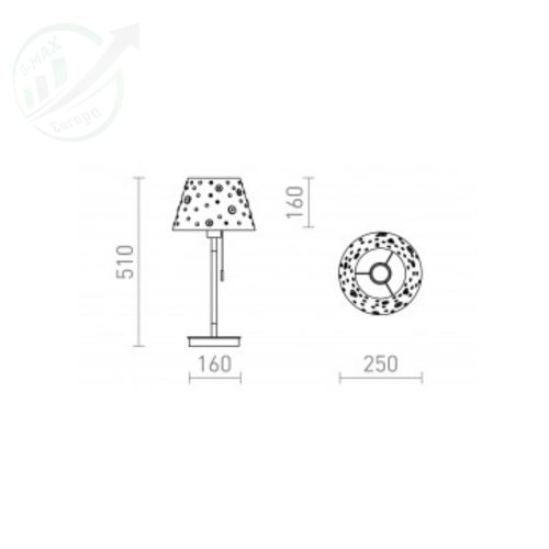 KEITH/DELISA asztali lámpa