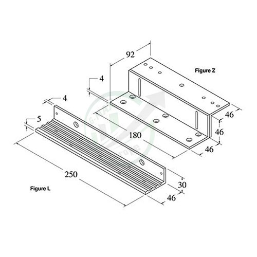 Yale 270 síktapadó mágnes ZL konzol